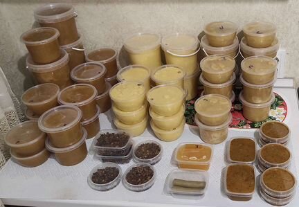 Мёд алтайский (подсолнух, донник, разнотравье)