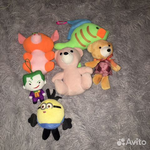 Мягкие игрушки пакетом бесплатно