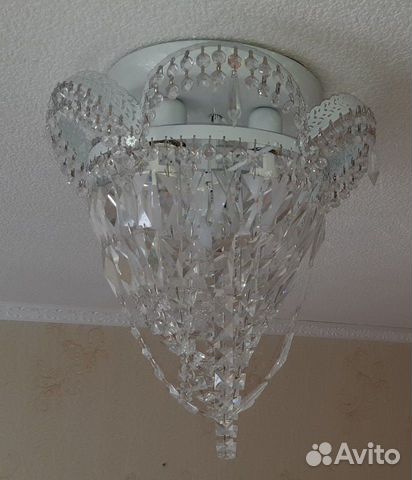 Люстра хрустальна