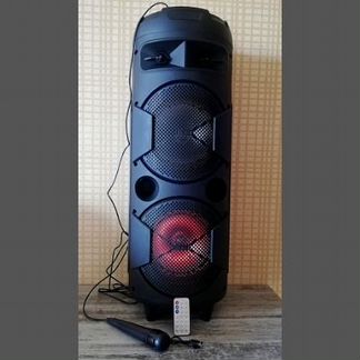 Колонка Bluetooth с караоке мощная 86 см