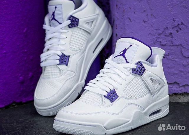 Air jordan 4 metallic purple original