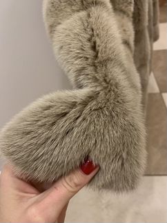 Шуба норка поперечка