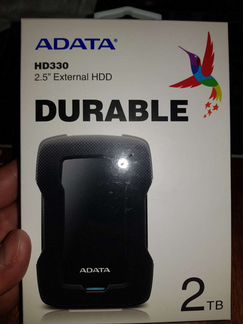 Внешний жесткий диск, HDD adata HD330 2TB новый