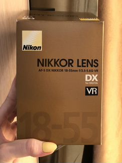 Объектив Nikon Nikkor Lens 18-55mm VR