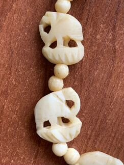 Винтажные ожерелье и серьги