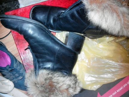 Осенние зимние полусапожки