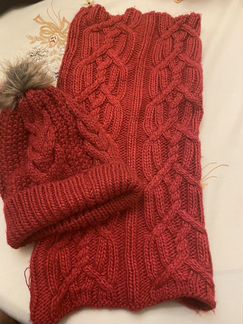 Шапка и шарф