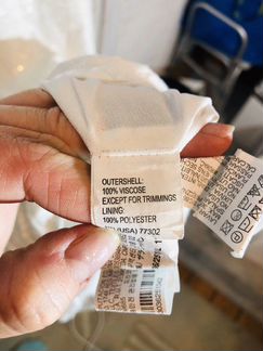 Zara белая блузка удлиненная рубашка с паетками