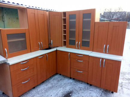 Большая угловая кухня с доставкой