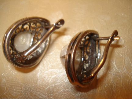 Комплект из серебра 925 пробы
