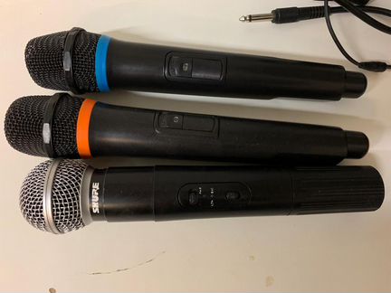 Микрофон shure sh-200 с трансмиттером