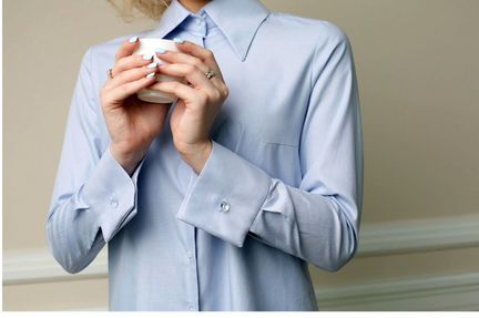 Женственная рубашка