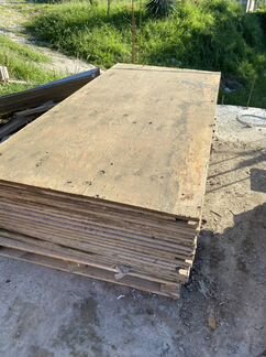 Фанера влагостойкая 1220 2440 бу