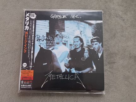 Metallica Garage Inc. japan mini LP 2 CD sealed