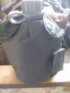 Фляга на 1 кварту США в термоизолирущем чехле новы