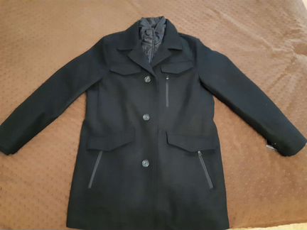 Пальто мужское утеплённое шерстяное