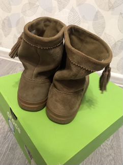 Crocs w9 демисезонные замшевые полусапожки
