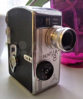 Раритетная кинокамера Pentaka 8 Германия 1948 год