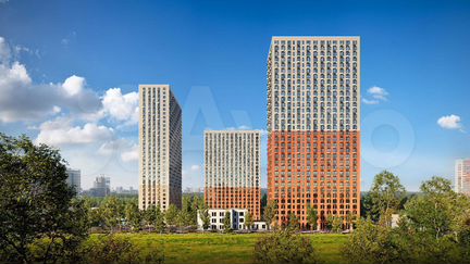 2-к квартира, 62.5 м², 27/33 эт.