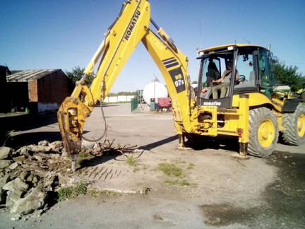 Аренда экскаватор погрузчик