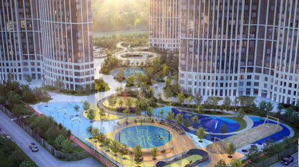 Квартира-студия, 65 м², 32/39 эт.