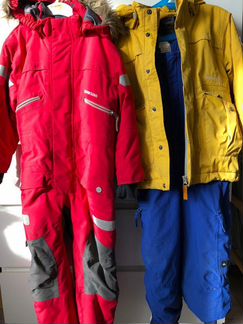 Комбинезон и куртка Didriksons/Quiksilver