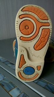 Ортопедические сандалии с высоким берцем, р-р 21