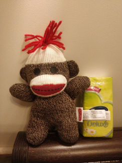 Мягкая игрушка обезьяна