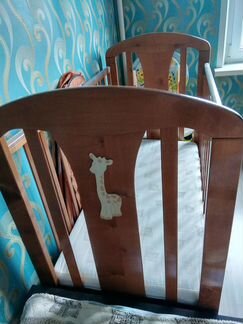 Детская кроватка с ящиком Можга (Красная Звезда)