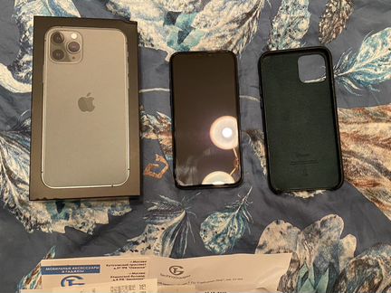 Телефон iPhone 11 pro 256 Gb зеленый