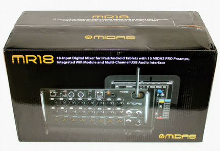 Midas MR18 цифровой микшерный пульт Новый