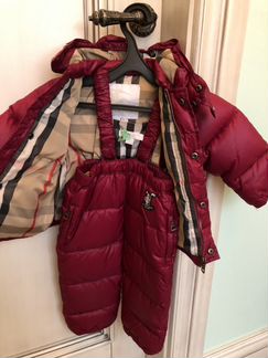 Костюм зимний (полукомбинезон и куртка) Burberry
