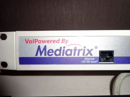 VoIP шлюз Mediatrix 4124, 24xFXS, 1xEth