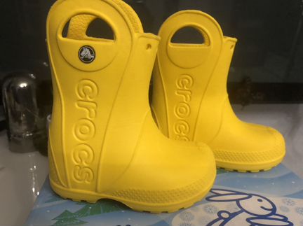 Резиновые сапоги crocs C6