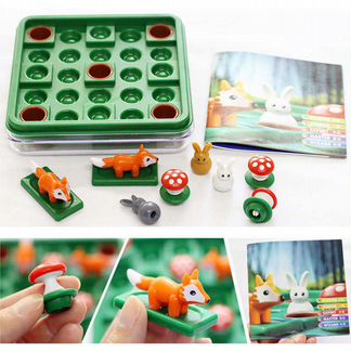 Игра логическая Зайчики