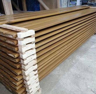 Палубная с покрытие маслом для дерева