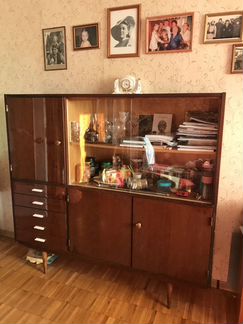 Сервант советский винтажный