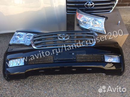 Передний бампер Land Cruiser 2007-2011