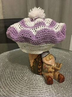 Беретка летняя для девочки 3 мс.-8 мес