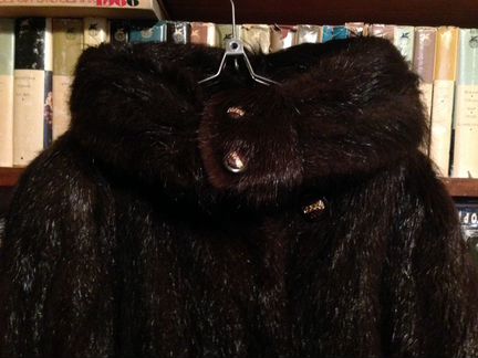 Шуба нутрия, размер 52-54