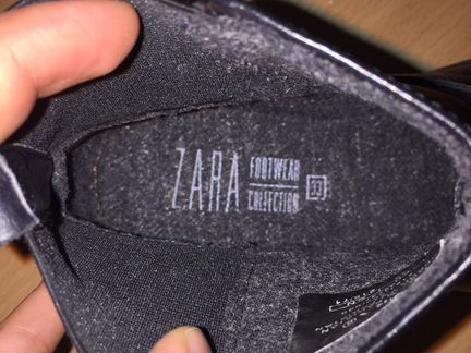 Ботинки zara для мальчика 32-33