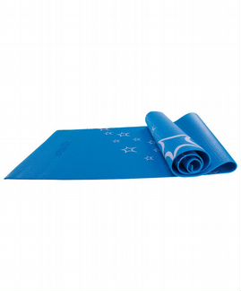 Коврик для йоги FM-102, PVC, 173x61x0,6 см, с