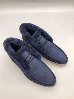 Лоферы лоро пиана мужские зима