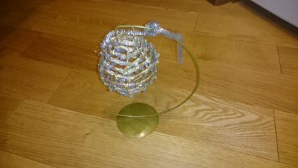 Новогоднее украшение, шарик на елку