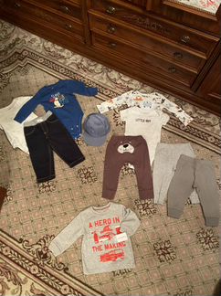 Пакет одежды на мальчика 9-12 мес (80 см)