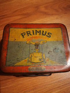 Жестяная коробка, шкатулка от примус, primus