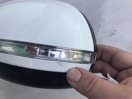 Рио 4 5 зеркало Левое