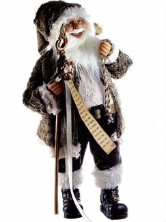 64 см) Дед Мороз в плюшевом костюме