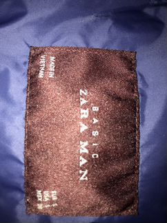 Куртка пуховая zara MAN 44-46