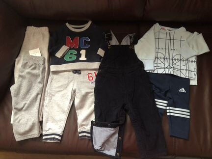 Детские вещи (комбинезон, костюмы, брюки, вещи пак